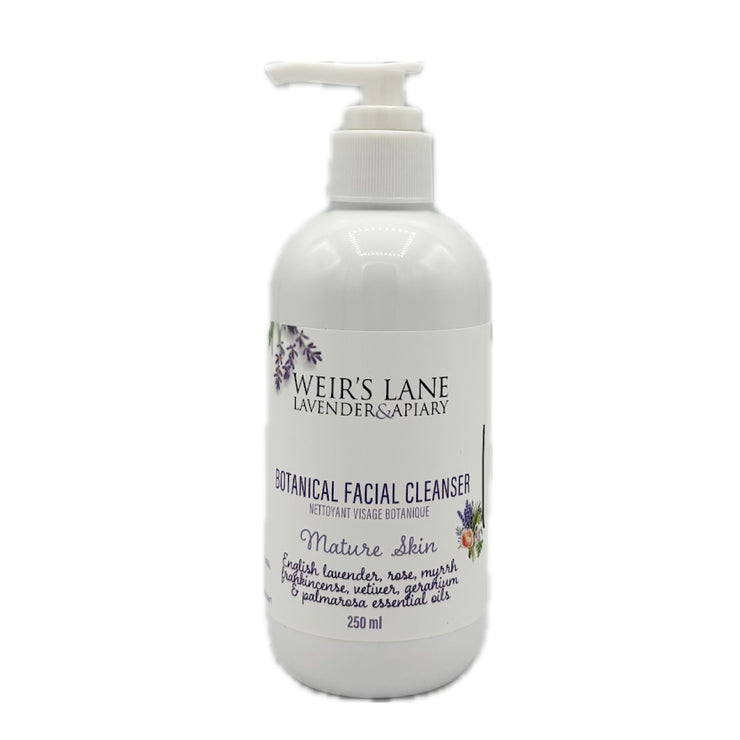 Botanical Facial Cleanser with English Lavender